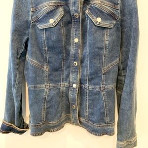 White House Black Market Jean Jacket